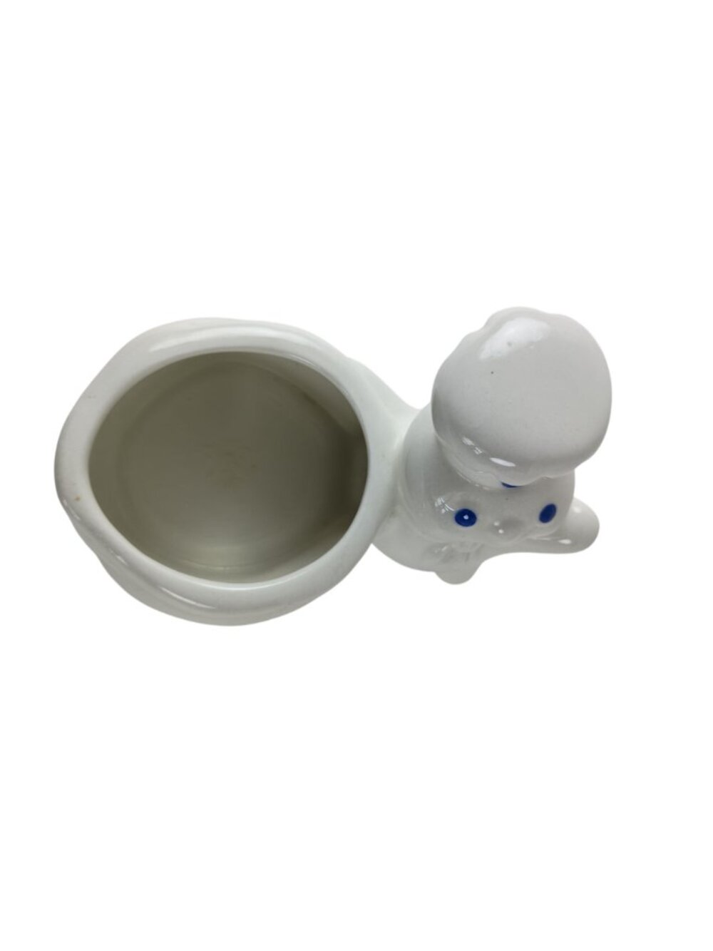 Pillsbury Doughboy Kitchen Ceramic Scrubber/Sponge Holder Or Small Planter 1997 - Picture 5 of 7